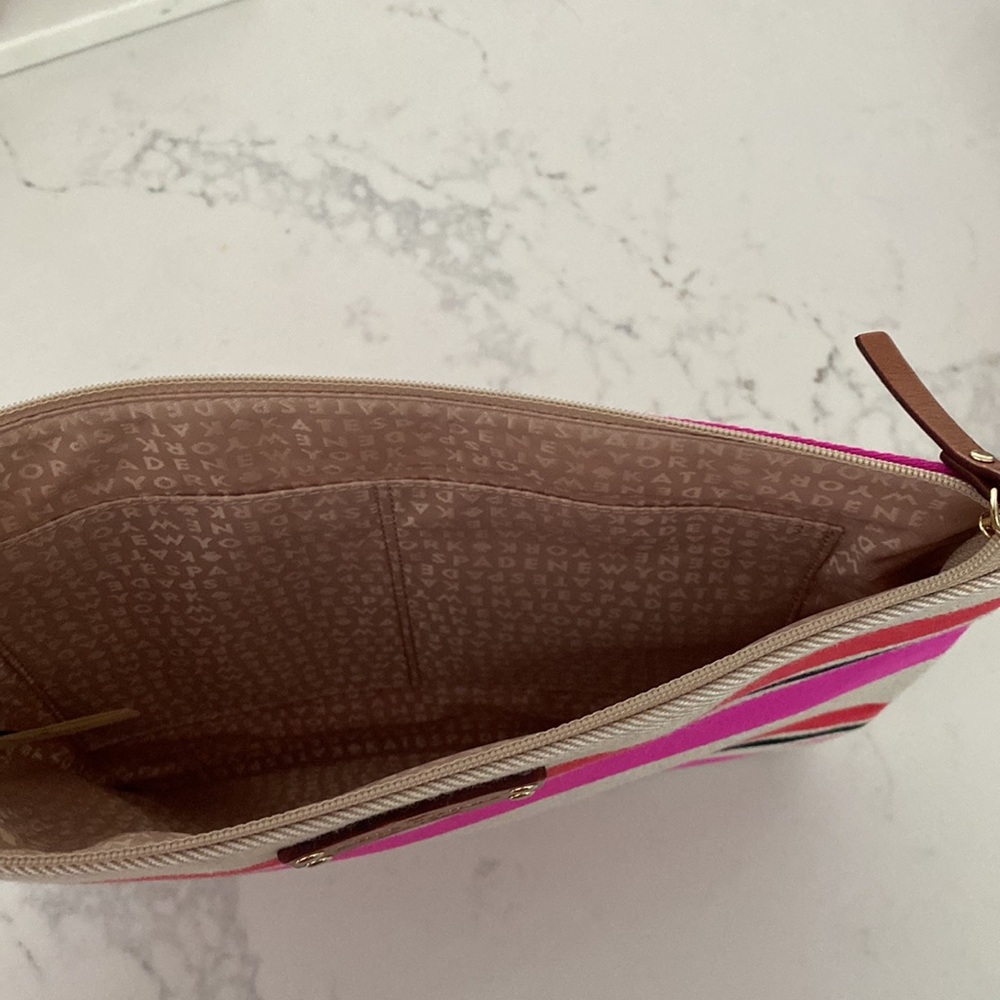 Kate Spade Canvas Pouch - Picture 3 of 4